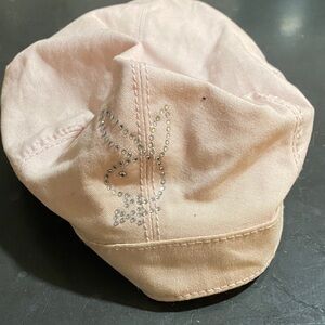 PLAYBOY Pink Cap with Rhinestone Logo Vintage